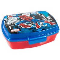 Spiderman Lunchbox aus Kunststoff, 17,5cm x 13,5cm Spiderman Lunchbox aus Kunststoff, 17,5cm x 13,5cm von Javoli