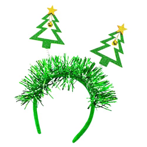 Javoryxh Einzigartige Feiertags-Kopfbedeckung, Weihnachtsbaum, Schneeflocken und Glocken, Kopfschmuck für Familienfeiern und Schulveranstaltungen Javoryxh Einzigartige Feiertags-Kopfbedeckung, Weihnachtsbaum, Schneeflocken und Glocken, Kopfschmuck für Familienfeiern und Schulveranstaltungen von Javoryxh