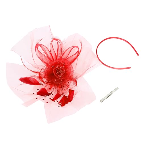 Javoryxh Einzigartiger Fascinator, Hut, Haarteil, minimalistisches Styling, Haarreifen, Halloween, Kopfbedeckung für Feiertage Javoryxh Einzigartiger Fascinator, Hut, Haarteil, minimalistisches Styling, Haarreifen, Halloween, Kopfbedeckung für Feiertage von Javoryxh