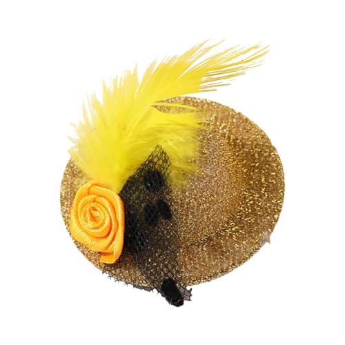 Javoryxh Fascinator mit viktorianischem Motto-Party, für Mädchen und Frauen, kleine Clip-on-Haarteile, Kostüm, Haarnadel, Haarzubehör Javoryxh Fascinator mit viktorianischem Motto-Party, für Mädchen und Frauen, kleine Clip-on-Haarteile, Kostüm, Haarnadel, Haarzubehör von Javoryxh