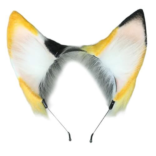 Javoryxh Haarreif in Ohrform, Cosplay, Anime-Charakter, auffällig, Maskeraden, Rollenspiele, Stirnbänder für Teenager von Javoryxh