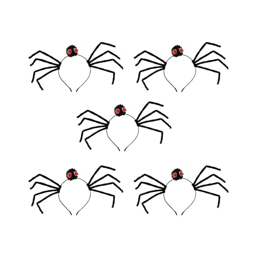 Javoryxh Halloween Kostüm Stirnband 3D Spinnen Bühne Kopfbedeckung Halloween Party Requisiten Spinnen Stirnband Zubehör Javoryxh Halloween Kostüm Stirnband 3D Spinnen Bühne Kopfbedeckung Halloween Party Requisiten Spinnen Stirnband Zubehör von Javoryxh
