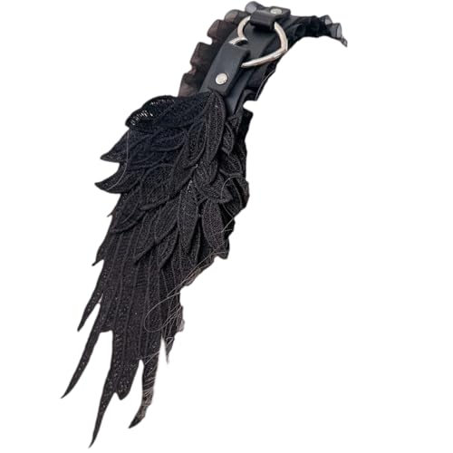 Javoryxh Handgefertigter Haarreif mit Herzschnalle, Anime-Flügel-Haarband, Maskeraden, Kostüm, Kopfschmuck, 2000er-Jahre, Cosplay-Kostüm, Haarreif Javoryxh Handgefertigter Haarreif mit Herzschnalle, Anime-Flügel-Haarband, Maskeraden, Kostüm, Kopfschmuck, 2000er-Jahre, Cosplay-Kostüm, Haarreif von Javoryxh