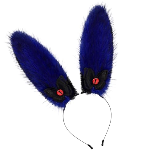 Javoryxh Hasenohren-Haarreif, Hasenmädchen-Kostüm-Zubehör, Plüsch-Ohr-Haarreif für Damen, Halloween, Maskerade, Weihnachtsfeier Javoryxh Hasenohren-Haarreif, Hasenmädchen-Kostüm-Zubehör, Plüsch-Ohr-Haarreif für Damen, Halloween, Maskerade, Weihnachtsfeier von Javoryxh