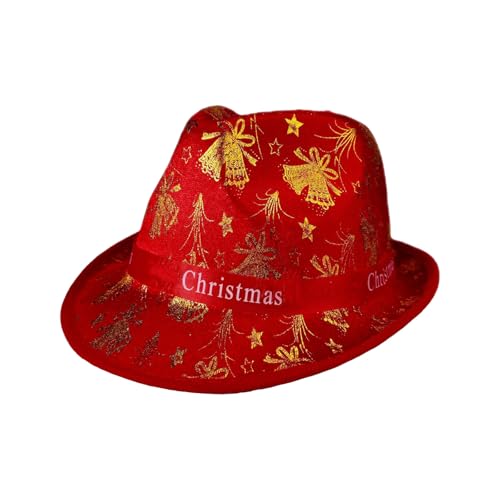 Javoryxh Paillettenmuster Zylinder für Weihnachten, Festival, Urlaub, Feiern, Hut, Weihnachten, Kostüm, Requisiten, Panamahut Javoryxh Paillettenmuster Zylinder für Weihnachten, Festival, Urlaub, Feiern, Hut, Weihnachten, Kostüm, Requisiten, Panamahut von Javoryxh
