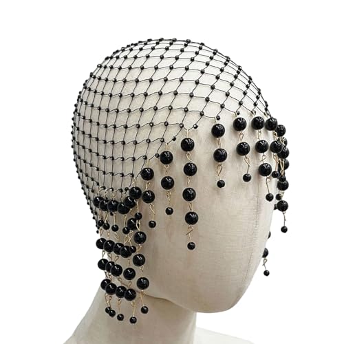 Javoryxh Perlen Quasten Haarschmuck Hut schöne Perlen Quasten Haarschmuck Hut Zubehör für Frisurenverbesserung Javoryxh Perlen Quasten Haarschmuck Hut schöne Perlen Quasten Haarschmuck Hut Zubehör für Frisurenverbesserung von Javoryxh