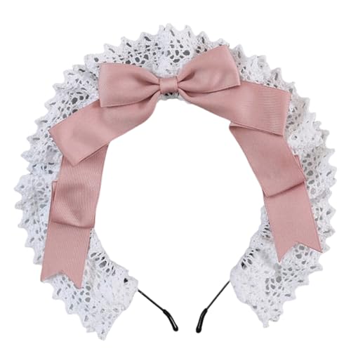 Javoryxh Schöne Schleifen-Stirnbänder, Haarband, Dienstmädchen, Cosplay, Kopfschmuck, Haarschmuck für Damen, Mädchen, Party und Kostüm Javoryxh Schöne Schleifen-Stirnbänder, Haarband, Dienstmädchen, Cosplay, Kopfschmuck, Haarschmuck für Damen, Mädchen, Party und Kostüm von Javoryxh