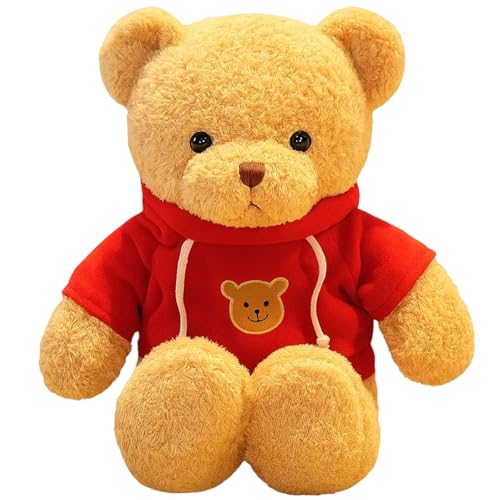 1 Stück stofftier, Kuscheltier, teddybär, Teddy, plüschtiere, Plüschtier Teddybär Geschenk, Teddybär Plush Dekoration für Jungen und Mädchen von JazRvr
