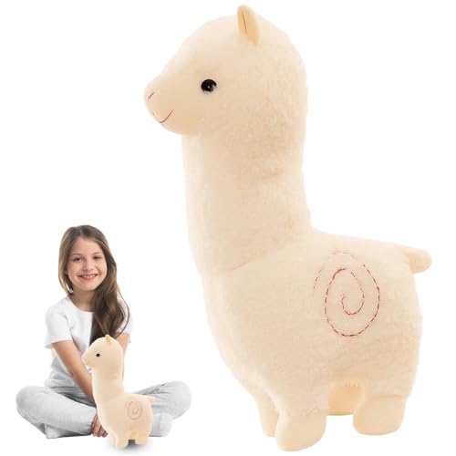 JazRvr 1 Stück alpaka Kuscheltier, lama Kuscheltier, alpaka, alpaka Kissen, Lama Stofftier Geschenk für Mädchen Jungen,Weihnachten ung Geburtstagsgeschenke für Kinder JazRvr 1 Stück alpaka Kuscheltier, lama Kuscheltier, alpaka, alpaka Kissen, Lama Stofftier Geschenk für Mädchen Jungen,Weihnachten ung Geburtstagsgeschenke für Kinder von JazRvr