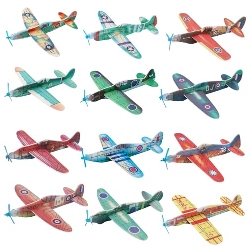JazRvr 40-teiliges Styropor Flugzeug Set, Flugzeug Spielzeug für Kinder, Flieger Styropor Kinder, Ideal für Geburtstagsfeiern und Outdoor-Aktivitäten, 18 * 18.5 cm JazRvr 40-teiliges Styropor Flugzeug Set, Flugzeug Spielzeug für Kinder, Flieger Styropor Kinder, Ideal für Geburtstagsfeiern und Outdoor-Aktivitäten, 18 * 18.5 cm von JazRvr