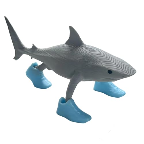 JazRvr 1 Stück tralalero tralala, Brainrot Meme Shark Figures, Tung Tung Tung sahur, brainrot Figuren, 3D Printed Funny Desk Decor Gift for Collectors JazRvr 1 Stück tralalero tralala, Brainrot Meme Shark Figures, Tung Tung Tung sahur, brainrot Figuren, 3D Printed Funny Desk Decor Gift for Collectors von JazRvr