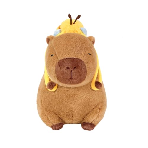 JazRvr Capybara Kuscheltier, Capybara Plüschtier, Weiches Kuscheltier für Kinder, 25 cm, Spielzeug oder Kinderzimmerdekoration JazRvr Capybara Kuscheltier, Capybara Plüschtier, Weiches Kuscheltier für Kinder, 25 cm, Spielzeug oder Kinderzimmerdekoration von JazRvr