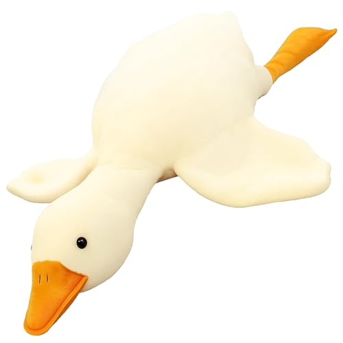 JazRvr Gans Kuscheltier, Ente Kuscheltier, Weiches Gewichts Für Kinder, 70cm Groß, Ideal Als Schlafbegleiter Und Therapeutisches Mit Gewicht JazRvr Gans Kuscheltier, Ente Kuscheltier, Weiches Gewichts Für Kinder, 70cm Groß, Ideal Als Schlafbegleiter Und Therapeutisches Mit Gewicht von JazRvr