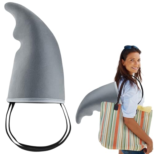 JazRvr Haiflosse Kostüm, Hai Kostüm Zubehör für Kinder, Haiflosse Schwimmen Kinder, Haidecke Erwachsene, Perfekt für Halloween Party, Strand Party, Cosplay von JazRvr