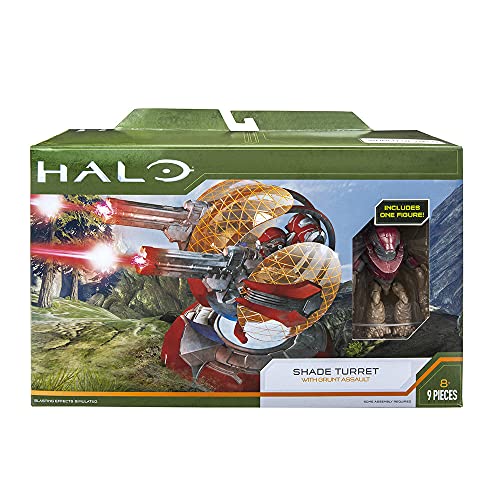 Halo The Spartan Collection 10,2 cm – Shade Turret /w Grunt Assault von Jazwares