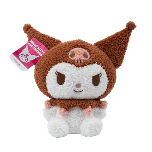 Hello Kitty and Friends 20,3 cm Kuromi Velveteen Plüsch - Offiziell lizenziertes Sanrio - Niedliche weiche Puppe Stofftier Spielfigur - Geschenk für Kinder, Jungen, Mädchen - 2+ Hello Kitty and Friends 20,3 cm Kuromi Velveteen Plüsch - Offiziell lizenziertes Sanrio - Niedliche weiche Puppe Stofftier Spielfigur - Geschenk für Kinder, Jungen, Mädchen - 2+ von Jazwares