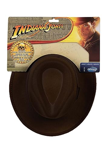 Jazwares Indiana Jones Mütze für Erwachsene, Schwarz von Jazwares