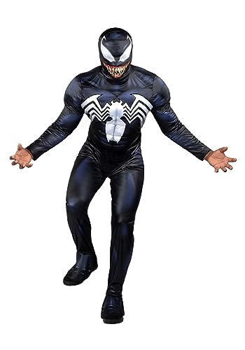 Jazwares Marvel Venom Erwachsenenkostüm, Größe XL, Schwarz von Jazwares