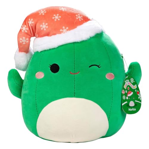 Jazwares Squishmallows Christmas Maritza The Cactus Plüschtier, 20 cm von Jazwares