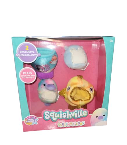 Jazwares Squishville - Accessory Set - Fishy Friends (2320057) von Jazwares