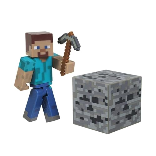 Minecraft 16501 - Core Spieler Steve, bewegliche Figur mit Zubehör Minecraft 16501 - Core Spieler Steve, bewegliche Figur mit Zubehör von Minecraft