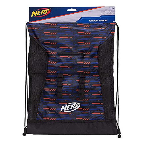Nerf Elite Turnbeutel 11513 Sportbeutel im stylischen Nerf Elite Design mit robusten Zugbänder & stabile Ösen für einen perfekten Halt Nerf Elite Turnbeutel 11513 Sportbeutel im stylischen Nerf Elite Design mit robusten Zugbänder & stabile Ösen für einen perfekten Halt von Jazwares