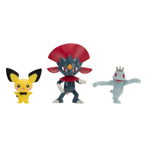 Pokémon Pokemon Figuren Set Mew & Mewtwo – 5 & 10 cm - Neues offizielles Spielzeug von Pokémon