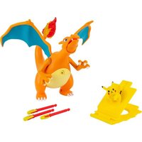 Pokemon: Feuer + Flug Glurak - Figur [15 cm] von Jazwares