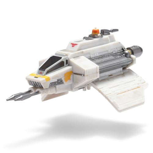 Star Wars Micro Galaxy Squadron Phantom Shuttle, 12,7 cm großes Fahrzeug mit klappbaren Flügeln und abnehmbarer Luke plus zwei Mikro-Figur-Zubehör, 2,5 cm von Jazwares