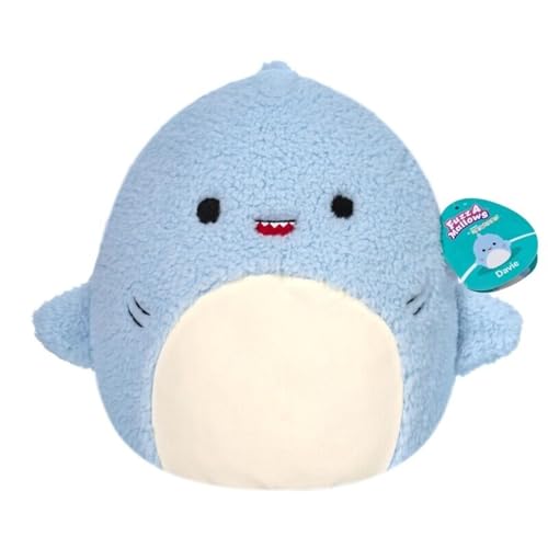 Squishmallow FuzzAMallows Plüschtier Davie der Hai 40 cm – Squishmallows Kuscheltiere von Jazwares