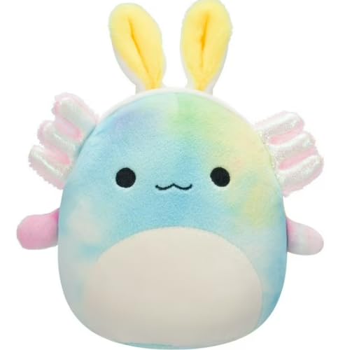 Squishmallows Tinley The Easter Axolotyl, gefülltes Plüschtier, 12,7 cm von Jazwares