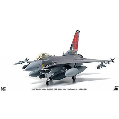 JCW-72-F16-010 General Dynamics F16C Fighting Falcon USAF US Air Force ANG 115th Fighter Wing Scale 1/72 von Jc Wings 1/200
