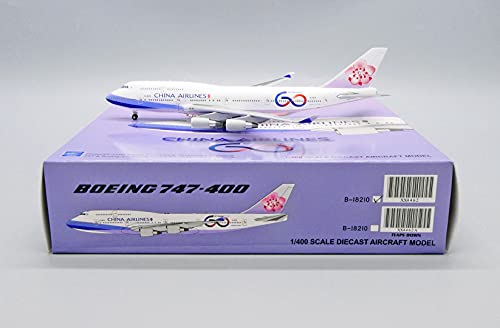 XX4462A Boeing 747-400 China Airlines 60th Anniversary Flap Down Version B-18210 Scale 1/400 von Jc Wings 1/200