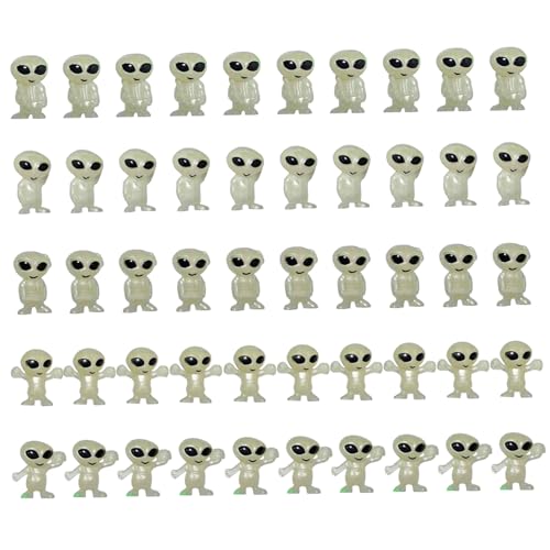 50pcs Mini Alien -Figuren, winziges Leuchten im dunklen Alien -Figur für Kinder kleine Halloween -Spielzeuge für Party -Gefälligkeiten 50pcs Mini Alien -Figuren, winziges Leuchten im dunklen Alien -Figur für Kinder kleine Halloween -Spielzeuge für Party -Gefälligkeiten von Jcasbdn