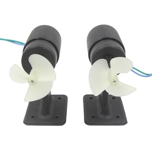 2pcs RC-Bootsmotor 10-20 V wasserdichtes Unterwassermesser Propeller Motor-Motor-Triebwerk für DIY Jet Boat-Roboter von Jcasbdn