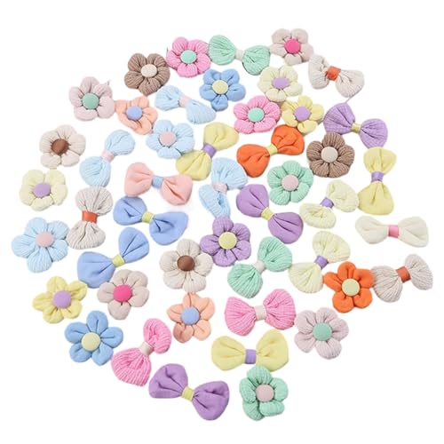 Jcasbdn 50pcs Hundehaarbögen farbenfrohe niedliche Hundebögen Kleiner Größe mit Gummiband dekorativ Funktionelles Blütenhaarzubehör für Haustierpony Schwänze Top Knoten Jcasbdn 50pcs Hundehaarbögen farbenfrohe niedliche Hundebögen Kleiner Größe mit Gummiband dekorativ Funktionelles Blütenhaarzubehör für Haustierpony Schwänze Top Knoten von Jcasbdn