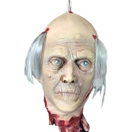 Jcasbdn Abgetrennter Kopfproping hängen Halloween-Requisiten lebensgroß von Jcasbdn