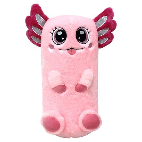 Jcasbdn Axolotl Plüsch 15x21 niedliche Cartoon aufblasbare Axolotl gefüllte tierweiche Plüschkissen Geschenke für Jungen Mädchen Geburtstag Jcasbdn Axolotl Plüsch 15x21 niedliche Cartoon aufblasbare Axolotl gefüllte tierweiche Plüschkissen Geschenke für Jungen Mädchen Geburtstag von Jcasbdn