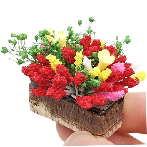 Jcasbdn Fairy Garden Figuren 1 12 Skala Mini Fairy Garden Accessoires Dollhouse Dekoration Harz künstlicher Blumentopf für Zuhause Jcasbdn Fairy Garden Figuren 1 12 Skala Mini Fairy Garden Accessoires Dollhouse Dekoration Harz künstlicher Blumentopf für Zuhause von Jcasbdn