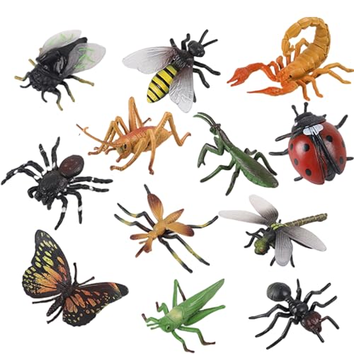 Jcasbdn Gefälschte Bugs 12PCS Realistische Plastik -Fehlerspielzeug für Kinder -Party -Geburtstagsgeschenke Jcasbdn Gefälschte Bugs 12PCS Realistische Plastik -Fehlerspielzeug für Kinder -Party -Geburtstagsgeschenke von Jcasbdn