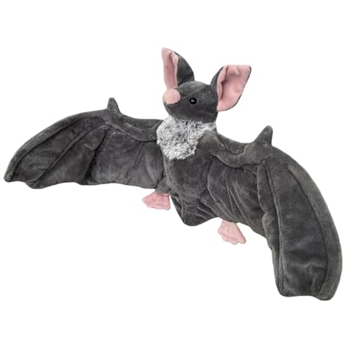 Jcasbdn Gefüllte Tierfledermaus 23x10x3 süßer Cartoon weiche Plüsch Halloween Fledermaus gefüllte Tier Halloween Dekorationen Spielzeug von Jcasbdn