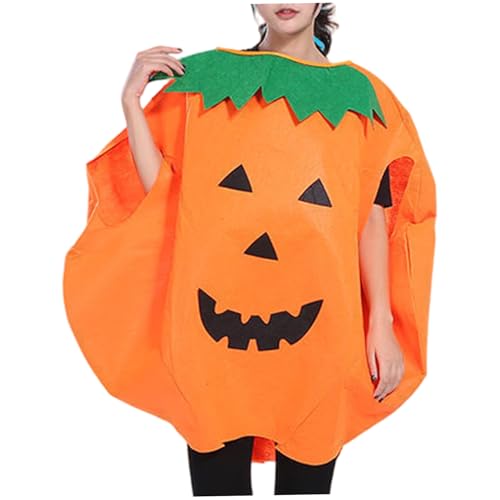 Jcasbdn Kürbiskostüm Halloween Erwachsene Kürbiskostüm mit Hut Unisex Cosplay Party Kleidung für Erwachsene Frauen und Männer Jcasbdn Kürbiskostüm Halloween Erwachsene Kürbiskostüm mit Hut Unisex Cosplay Party Kleidung für Erwachsene Frauen und Männer von Jcasbdn