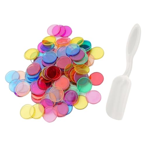 Bingo-Chips-Set mit 100 metallenen ringförmigen Scheiben - STEM-Wissenschafts-Kit und Lernzubehör für Familienspiele und Nacht-Lotto-Token Bingo-Chips-Set mit 100 metallenen ringförmigen Scheiben - STEM-Wissenschafts-Kit und Lernzubehör für Familienspiele und Nacht-Lotto-Token von JchEnye