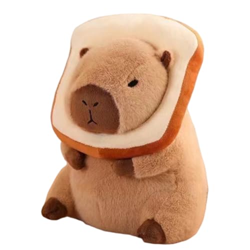 JcvPot Capybara Plüschtier, Capybara Kuscheltier Wasserschwein, 25 cm Weiches Plüschtier, Niedliches Capybara Spielzeug, Ideal Als Schlafbegleiter Und Dekoration Für Kinder Und Erwachsene von JcvPot
