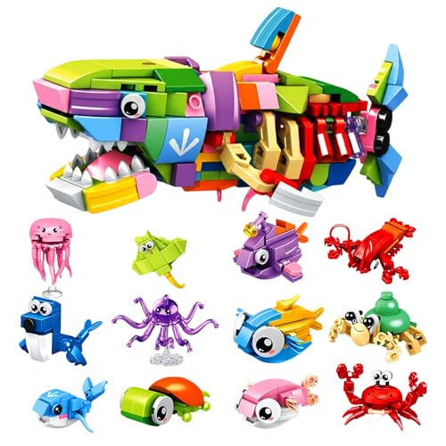 Plus Plus Bausteine, 12 Stück Haie Set, Montessori Schneeflocken Bausteine, Kreatives Konstruktionsspielzeug, Ideal Für Kindergeburtstage, Klassenbelohnungen Und Meerestier-Lernaktivitäten Plus Plus Bausteine, 12 Stück Haie Set, Montessori Schneeflocken Bausteine, Kreatives Konstruktionsspielzeug, Ideal Für Kindergeburtstage, Klassenbelohnungen Und Meerestier-Lernaktivitäten von JcvPot