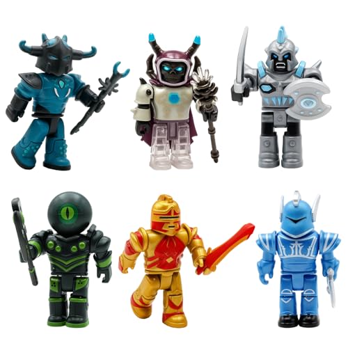 Roblox Figuren, 6 Stück Mini Roblox Spielzeug, Topp Die Torte Spiel Deko, Roblox Geburtstag Deko Für Kinder, Party Tischdekoration, Tortendeko von JcvPot