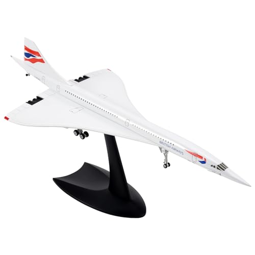 Jdeijfev 1/200 Concorde ÜBerschall Passagier Flugzeug Air British Atemweg Modell für Display Sammlung von Jdeijfev