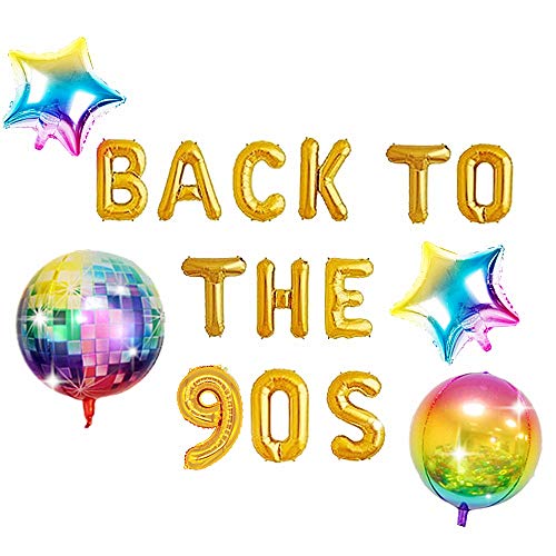 JeVenis Zurück zu den 90er Jahren Ballon Banner 90er Jahre Ballon 90er Jahre Party Dekorationen 90er Jahre Party liefert 90er Jahre Themenparty JeVenis Zurück zu den 90er Jahren Ballon Banner 90er Jahre Ballon 90er Jahre Party Dekorationen 90er Jahre Party liefert 90er Jahre Themenparty von JeVenis