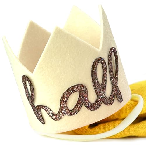 JeVenis Boho Halber Geburtstag Hut Boho Sonne 1/2 Geburtstag Hut Krone Halbe Dekoration Party Supplies von JeVenis