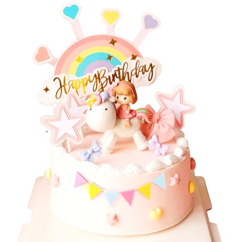 JeVenis Einhorn Tortendeko Einhorn Torten Deko Für Mädchen Einhorn Kuchen Topper Einhorn Geburtstag Decor Kinder Mädchen JeVenis Einhorn Tortendeko Einhorn Torten Deko Für Mädchen Einhorn Kuchen Topper Einhorn Geburtstag Decor Kinder Mädchen von JeVenis